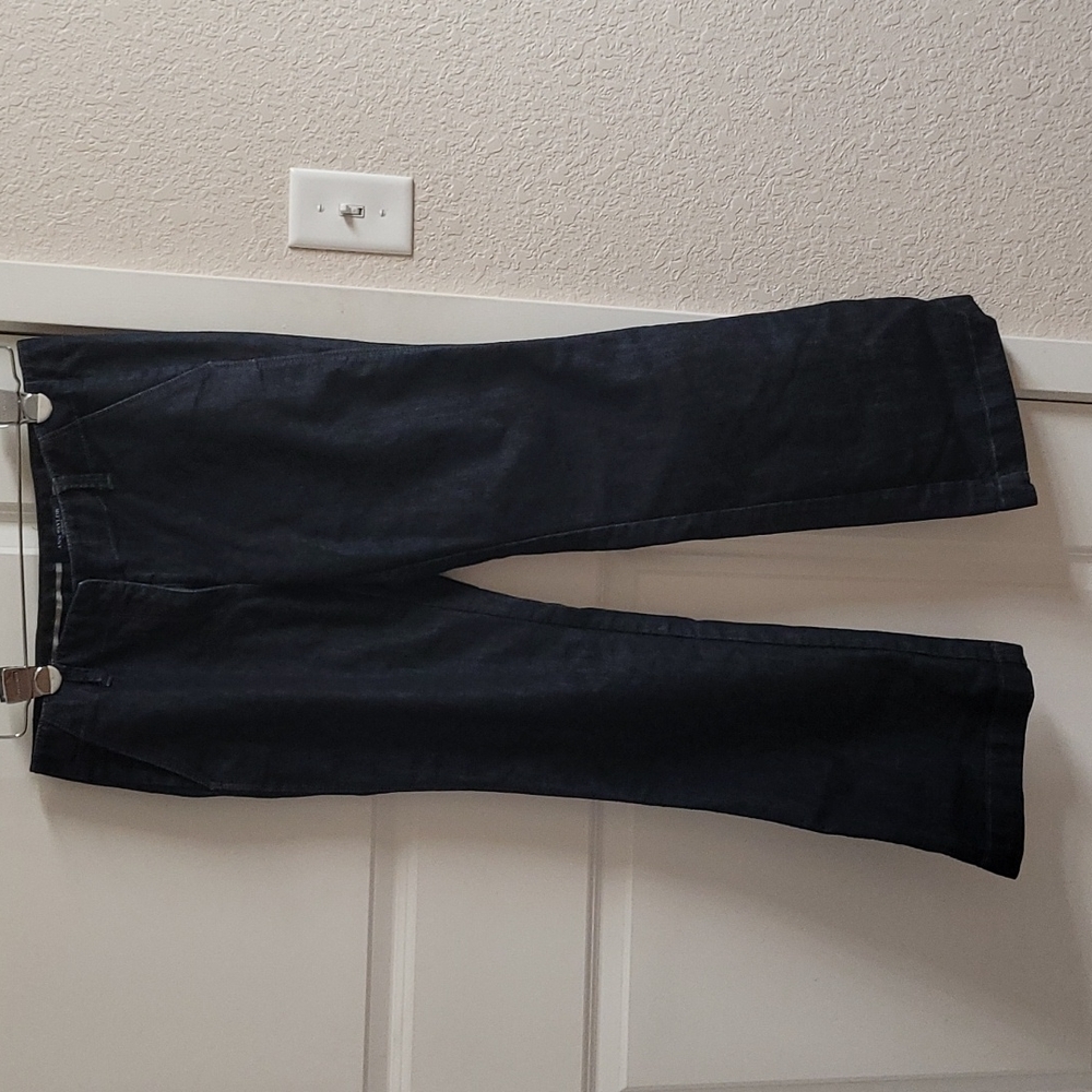 Ann taylor denim size 6 wide leg